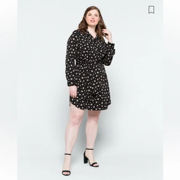 EUC Pretty Shirt Dress 🌸 - Picture 3 of 13